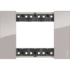 BTICINO S.P.A. - BTIKA4803DM L.NOW - PLACCA 3P AURA