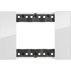 BTICINO S.P.A. - BTIKA4803DW L.NOW - PLACCA 3P GHIACCIO