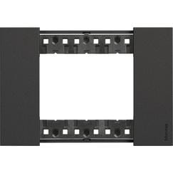 BTICINO S.P.A. - BTIKA4803KG L.NOW - PLACCA 3P NERO