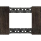 BTICINO - BTIKA4803LG L.NOW- PLACCA 3P NOCE