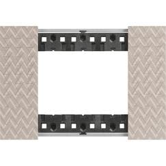 BTICINO S.P.A. - BTIKA4803MM L.NOW - PLACCA 3P OPTIC