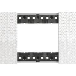 BTICINO S.P.A. - BTIKA4803MW L.NOW - PLACCA 3P PIXEL