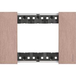 BTICINO S.P.A. - BTIKA4803ZM L.NOW - PLACCA 3P RAME