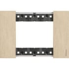 BTICINO - BTIKA4803ZW L.NOW - PLACCA 3P ORO