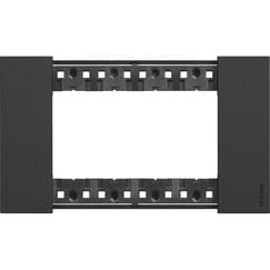 BTICINO S.P.A. - BTIKA4804KG L.NOW - PLACCA 4P NERO