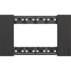 BTICINO - BTIKA4804KG L.NOW - PLACCA 4P NERO