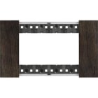 BTICINO - BTIKA4804LG L.NOW- PLACCA 4P NOCE