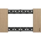 BTICINO - BTIKA4804LM L.NOW- PLACCA 4P ROVERE