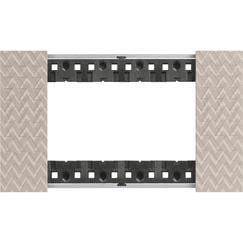 BTICINO BTIKA4804MM L.NOW - PLACCA 4P OPTIC