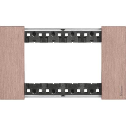 BTICINO S.P.A. - BTIKA4804ZM L.NOW - PLACCA 4P RAME