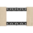 BTICINO - BTIKA4804ZW L.NOW - PLACCA 4P ORO