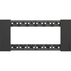 BTICINO S.P.A. - BTIKA4806KG L.NOW - PLACCA 6P NERO