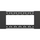 BTICINO - BTIKA4806KG L.NOW - PLACCA 6P NERO