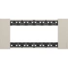 BTICINO - BTIKA4806KM L.NOW - PLACCA 6P SABBIA