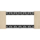 BTICINO - BTIKA4806ZW L.NOW - PLACCA 6P ORO