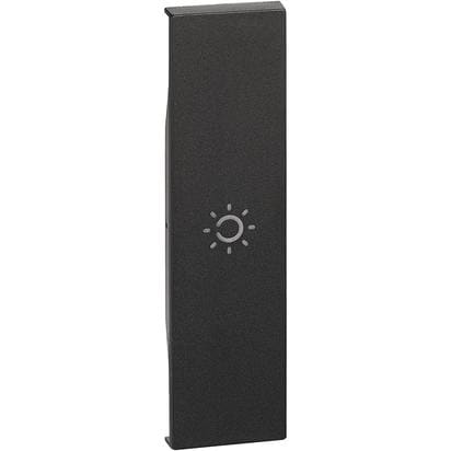 BTICINO S.P.A. - BTIKG01A L.NOW - COVER COMANDO LUCE 1 MOD. NERA