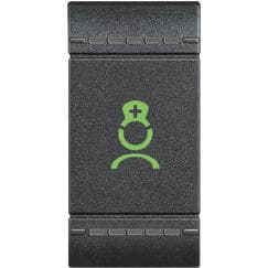 BTICINO S.P.A. - BTIL4034CM CM - PULSANTE PRESENZA WC 1P NC L/L ANTR