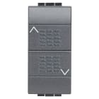 BTICINO - BTIL4037 Jalousietaster 1-Modulig Anthrazit