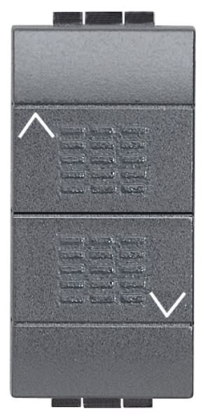 BTICINO S.P.A. - BTIL4037 LIVING INT - 2 PULSANTI NO INTERBLOCCATI