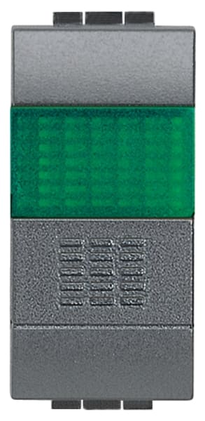 BTICINO BTIL4038V Taster 1P Gruen
