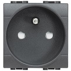 BTICINO S.P.A. - BTIL4142AN LL - PRESA FRA-BE 2P+T AUTOM. ANTRACITE