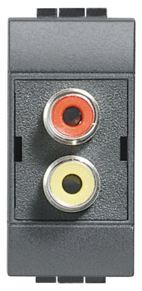 BTICINO BTIL4269R LIVING INT - MODULO DOPPIO RCA