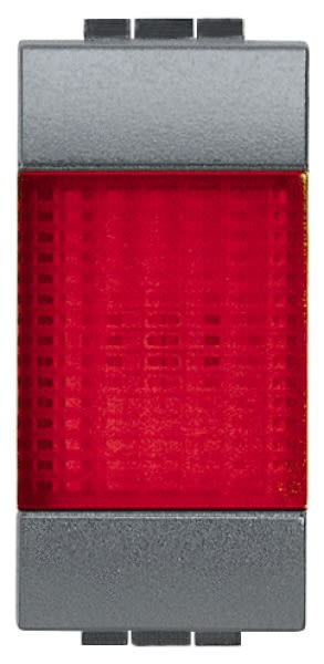 BTICINO S.P.A. - BTIL4371R LIVING INT - PORTALAMPADA SPIA ROSSO