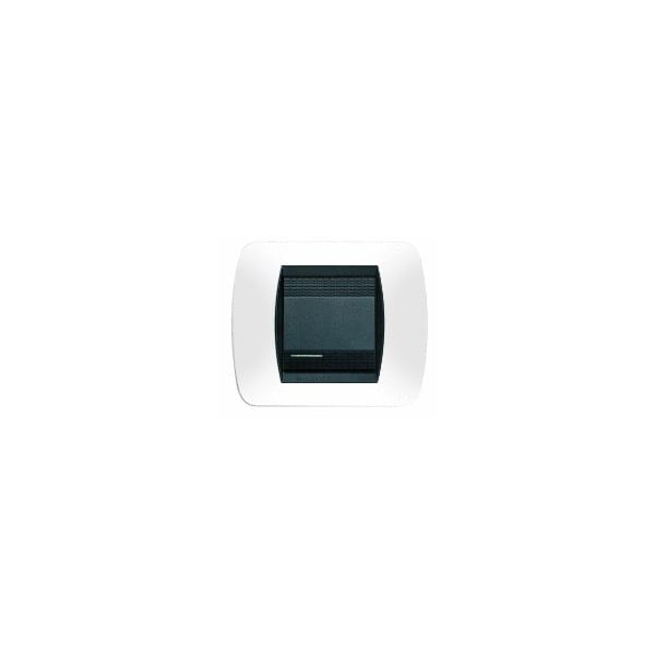 BTICINO S.P.A. - BTIL4802PB LIVING INT - PLACCA 2P PLASTICA BIANCO S