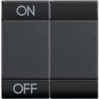 BTICINO - BTIL4911M2AGN LIVING - COPRITASTO ON OFF 2 MOD