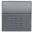 BTICINO - BTIL4916DP LL - COPRITASTO DOPPIO PULSANTE ANTRACIT