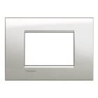 BTICINO - BTILNA4803GL LL - PLACCA 3P ARGENTO LUNARE