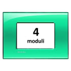 BTICINO - BTILNA4804VD Abdeckrahmen LIVINGLIGHT fur Kompaktinst