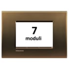 BTICINO - BTILNA4807BZ Abdeckrahmen LIVINGLIGHT fur Kompaktinst