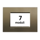 BTICINO - BTILNA4807SQ Abdeckrahmen LIVINGLIGHT fur Kompaktinst