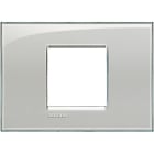 BTICINO - BTILNA4819KG LL - PLACCA 2P GRIGIO GHIACCIO