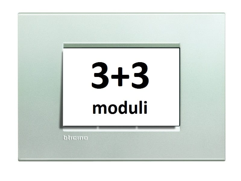 BTICINO BTILNA4826AG Abdeckrahmen LIVINGLIGHT fur Kompaktinst