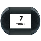 BTICINO - BTILNB4807AR LL - PLACCA 7P ANTRACITE