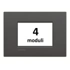 BTICINO - BTILNC4804AR LL - PLACCA 4P ANTRACITE