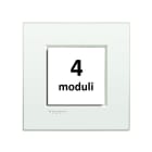 BTICINO - BTILNC4804BN LL - PLACCA 4P BIANCO PURO