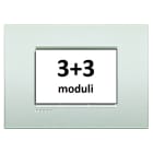 BTICINO - BTILNC4826PR Abdeckrahmen LIVINGLIGHT AIR, 3+3 Module