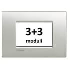 BTICINO - BTILNC4826TE Abdeckrahmen LIVINGLIGHT AIR: 3+3 Module