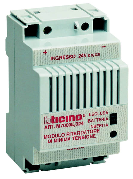BTICINO BTIM7000MR/230 MEGATIKER - MODULO RITARD MIN TENS 230V