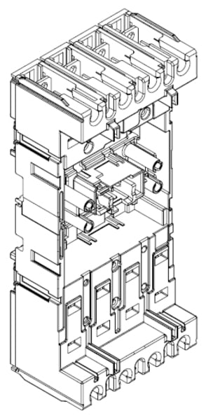 BTICINO S.P.A. - BTIM7B02 BASE REMOVIBILE ATT ANT POST D1 4P
