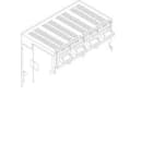 BTICINO - BTIM7B12 MEGA M4 SET 8ATTACCHI BASE RIMOV/ESTRAIB