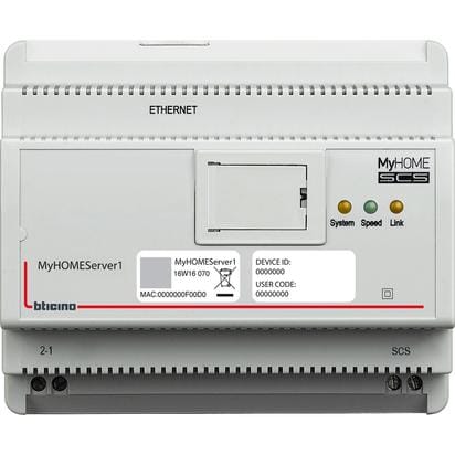 BTICINO S.P.A. - BTIMYHOMESERVER1 MYHOME SERVER