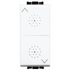 BTICINO - BTIN4037 Jalousietaster 1-Modulig WeiB