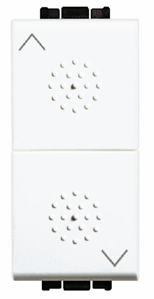 BTICINO S.P.A. - BTIN4037 LIGHT - 2 PULSANTI NO INTERBLOCCATI 10A