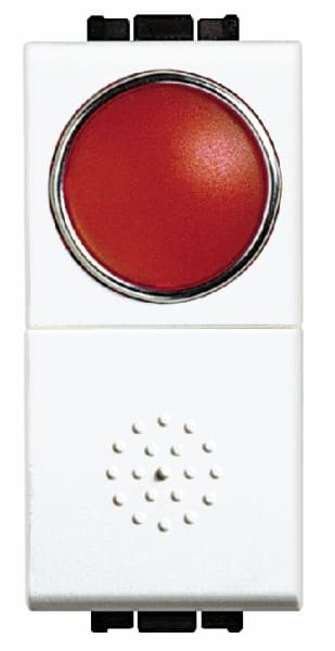 BTICINO S.P.A. - BTIN4038R LIGHT - PULSANTE 10A + PORTALAMPADA ROSS