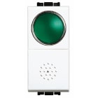 BTICINO - BTIN4038V LIGHT - PULSANTE 10A + PORTALAMPADA VERD