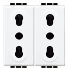 BTICINO - BTIN4180/2 LIGHT - PRESA DUPLEX BIPASSO 10/16A